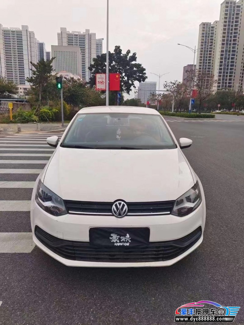 16年大众polo轿车抵押车出售