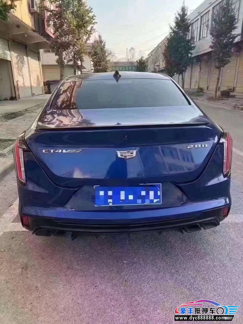 20年凯迪拉克CT4轿车抵押车出售