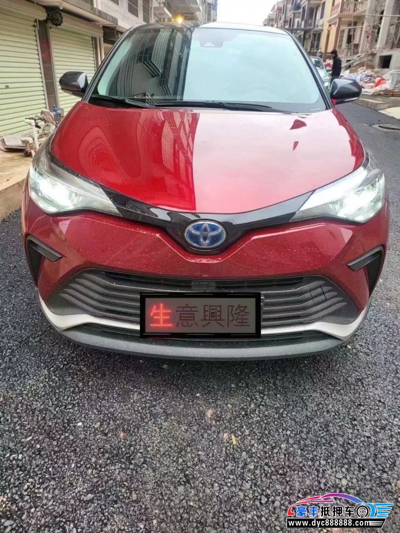 23年丰田奕泽轿车抵押车出售