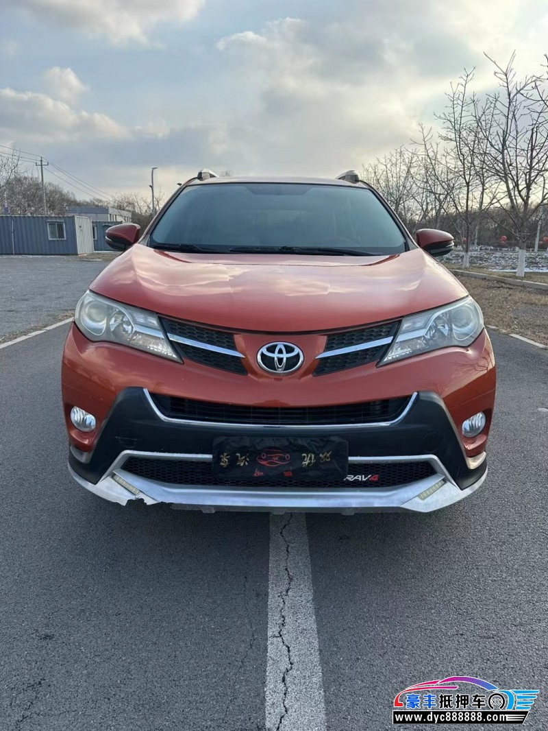 14年丰田RAV4荣放轿车抵押车出售