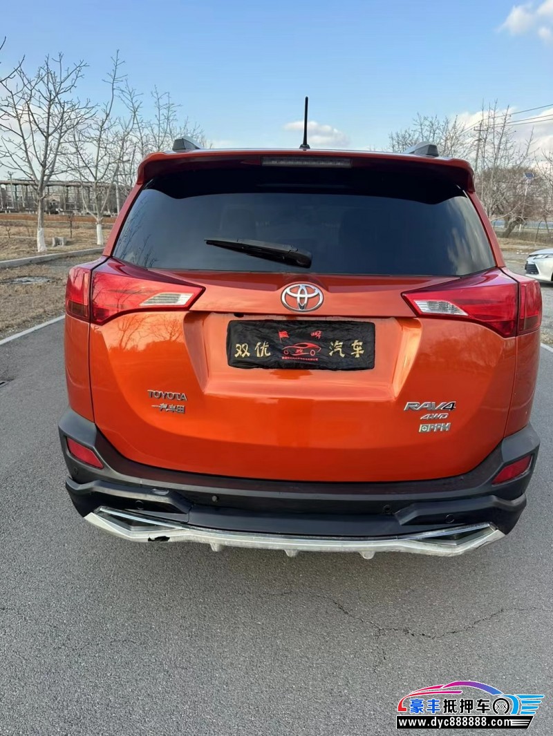 14年丰田RAV4荣放轿车抵押车出售