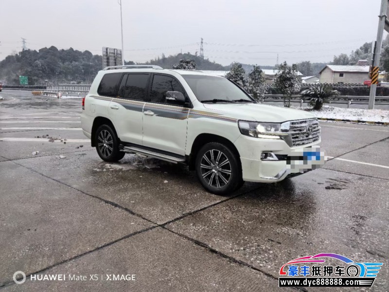 16年丰田兰德酷路泽SUV抵押车出售