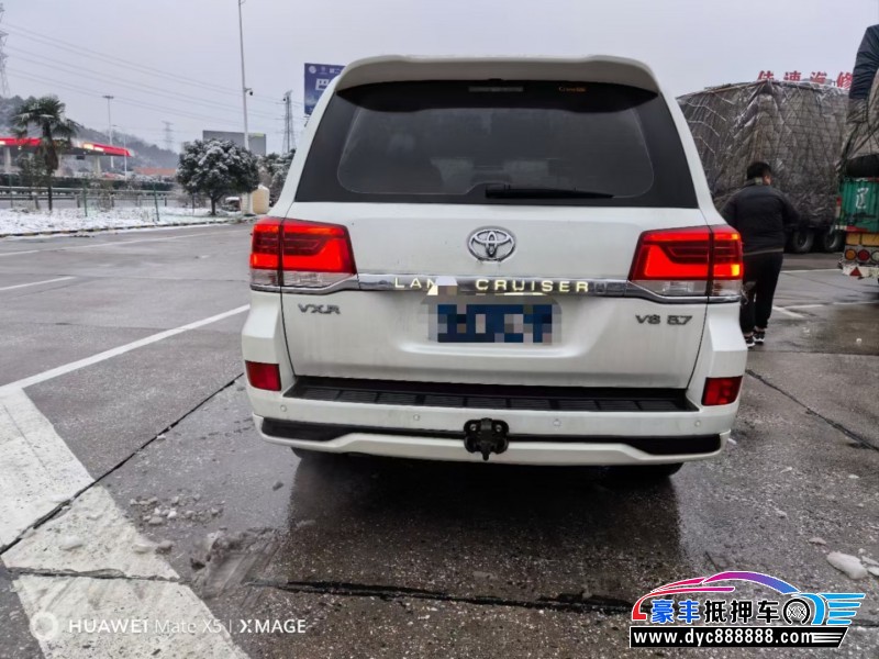 16年丰田兰德酷路泽SUV抵押车出售