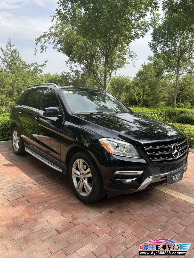 14年奔驰ML轿车抵押车出售