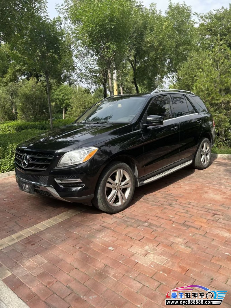 14年奔驰ML轿车抵押车出售