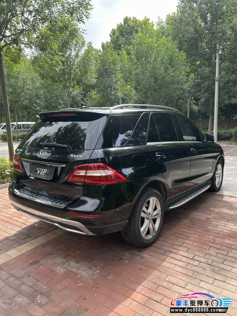 14年奔驰ML轿车抵押车出售