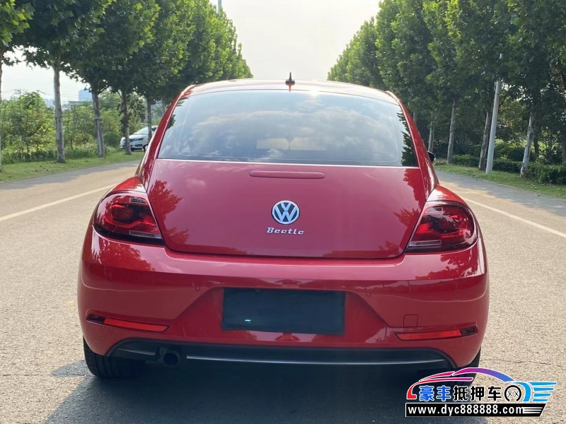 17年大众甲壳虫轿车抵押车出售