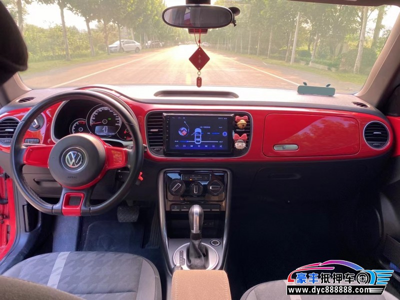 17年大众甲壳虫轿车抵押车出售