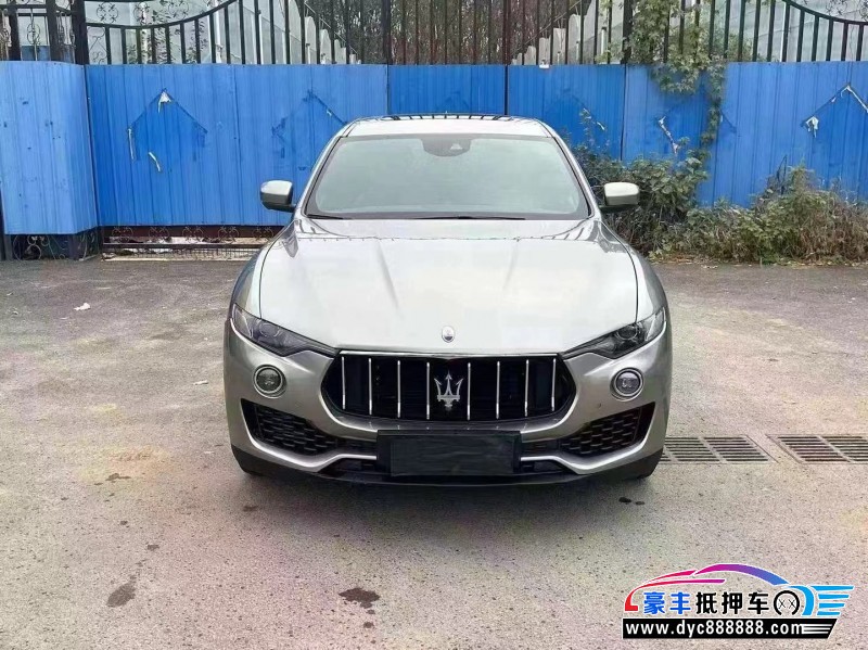 18年玛莎拉蒂莱万特轿车抵押车出售