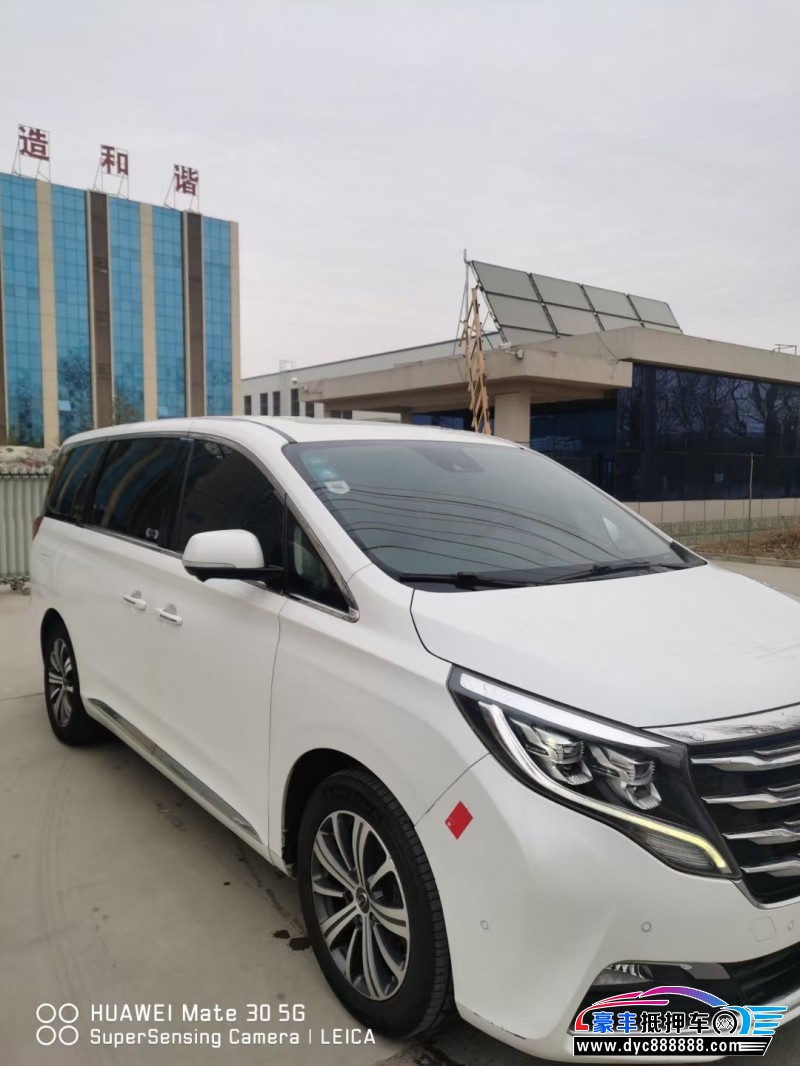 18年传祺GM8轿车抵押车出售