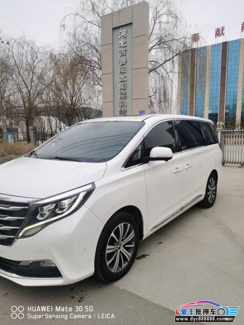 18年传祺GM8轿车抵押车出售