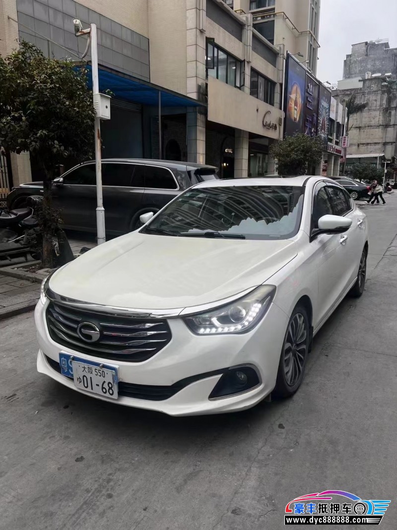 15年传祺GA6轿车抵押车出售