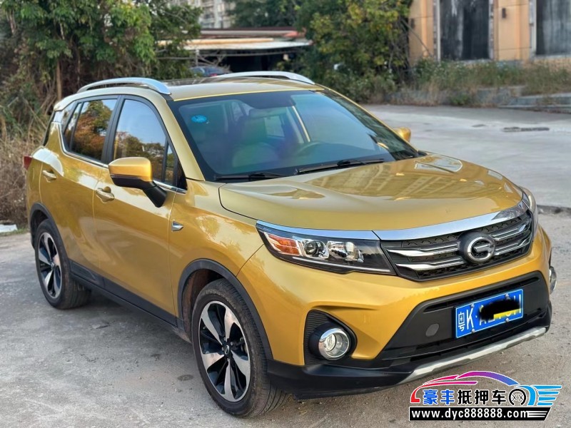 18年传祺gs3轿车抵押车出售