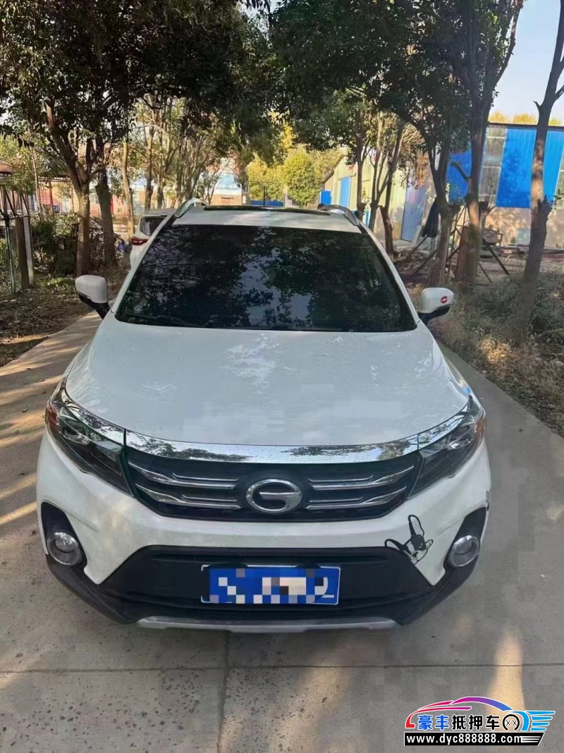 17年传祺gs3轿车抵押车出售