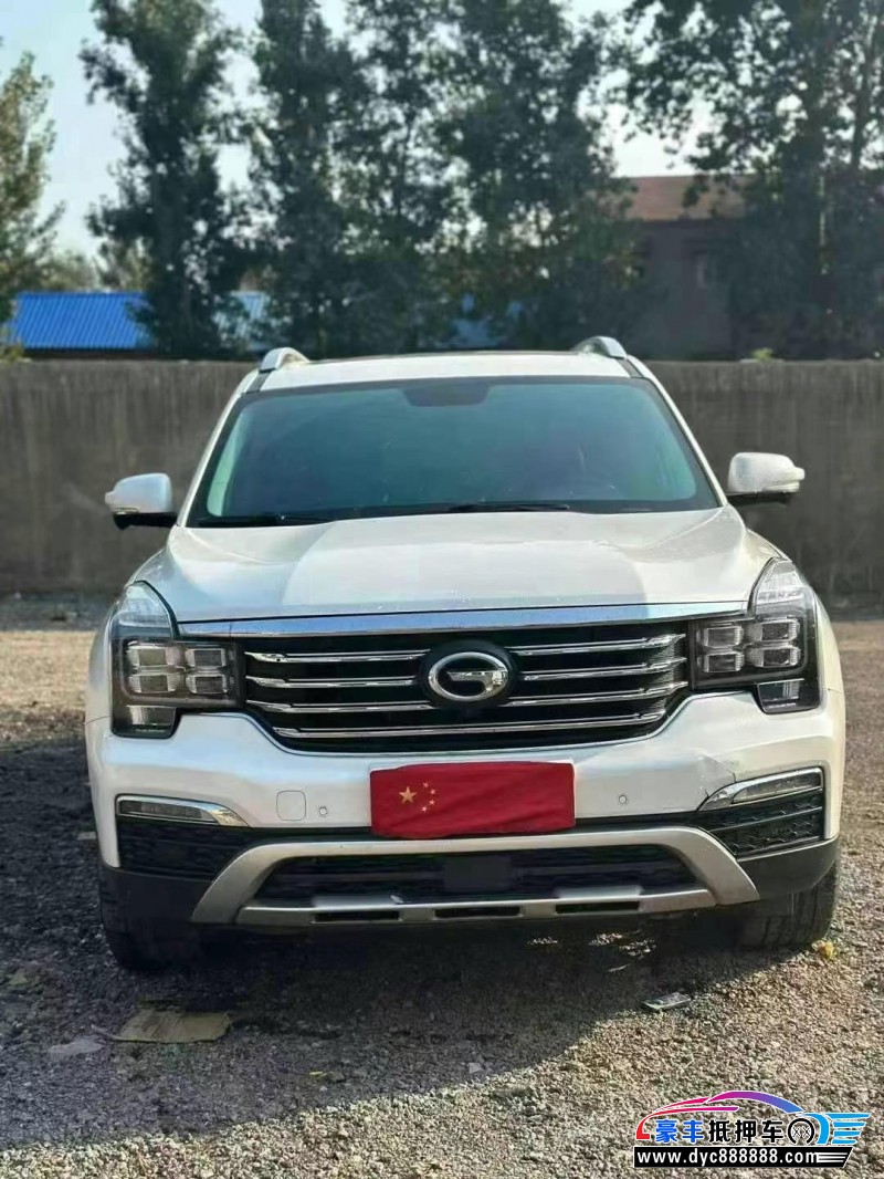 18年传祺GS8轿车抵押车出售