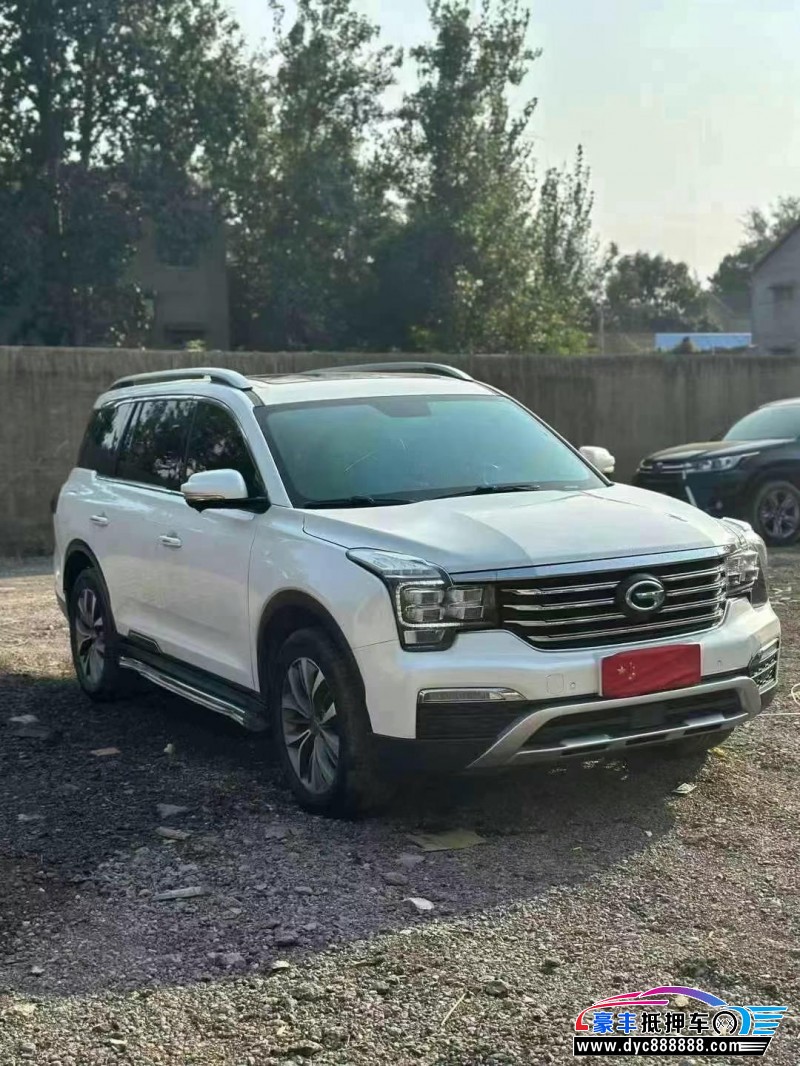 18年传祺GS8轿车抵押车出售