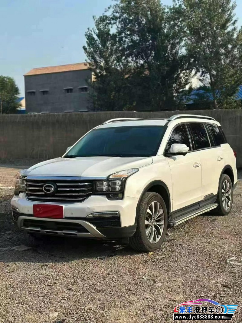 18年传祺GS8轿车抵押车出售