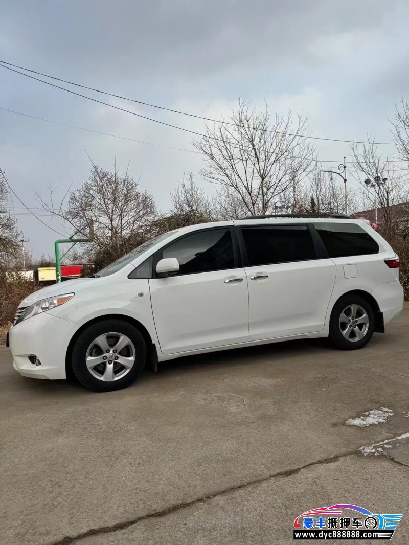 16年丰田塞纳MPV抵押车出售