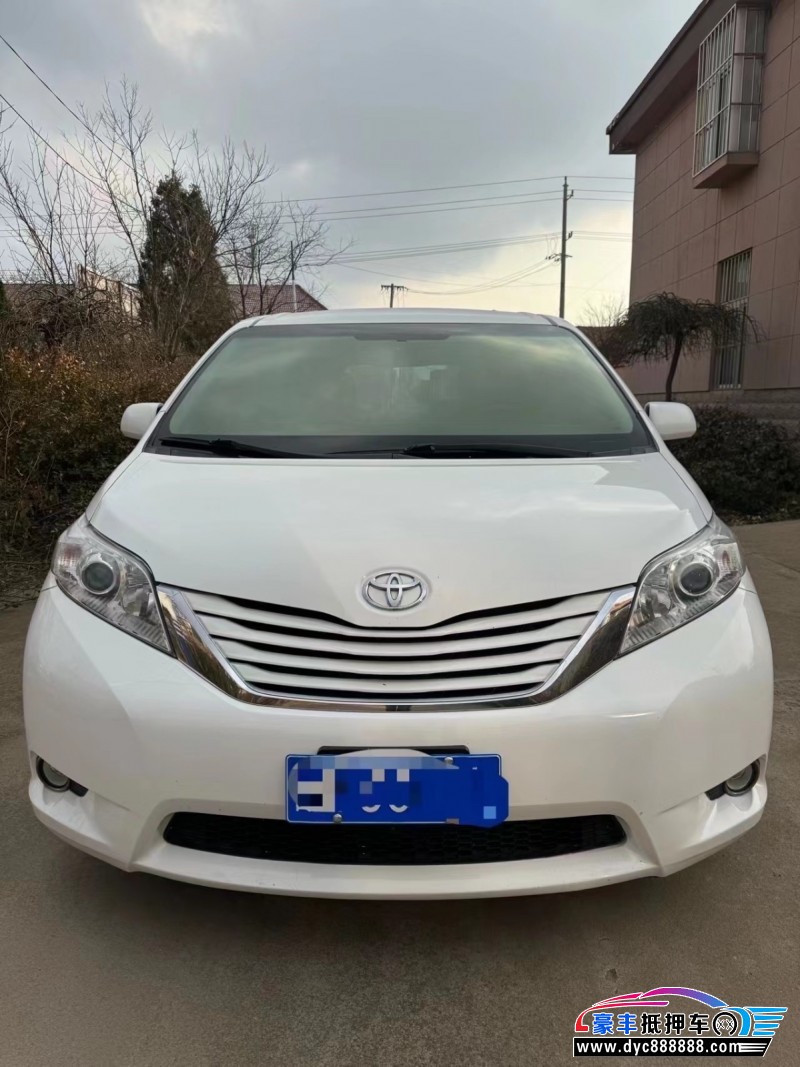 16年丰田塞纳MPV抵押车出售