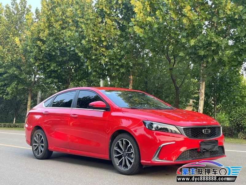 21年吉利缤瑞轿车抵押车出售