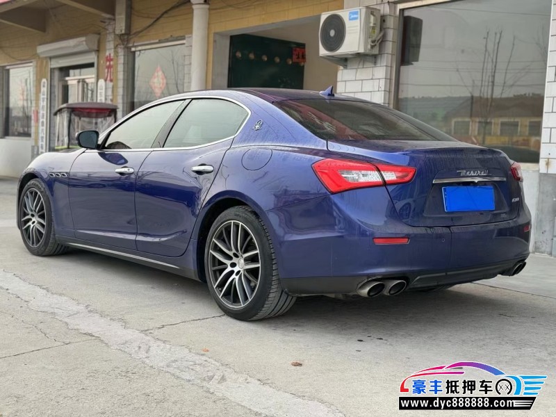 17年玛莎拉蒂Ghibli轿车抵押车出售