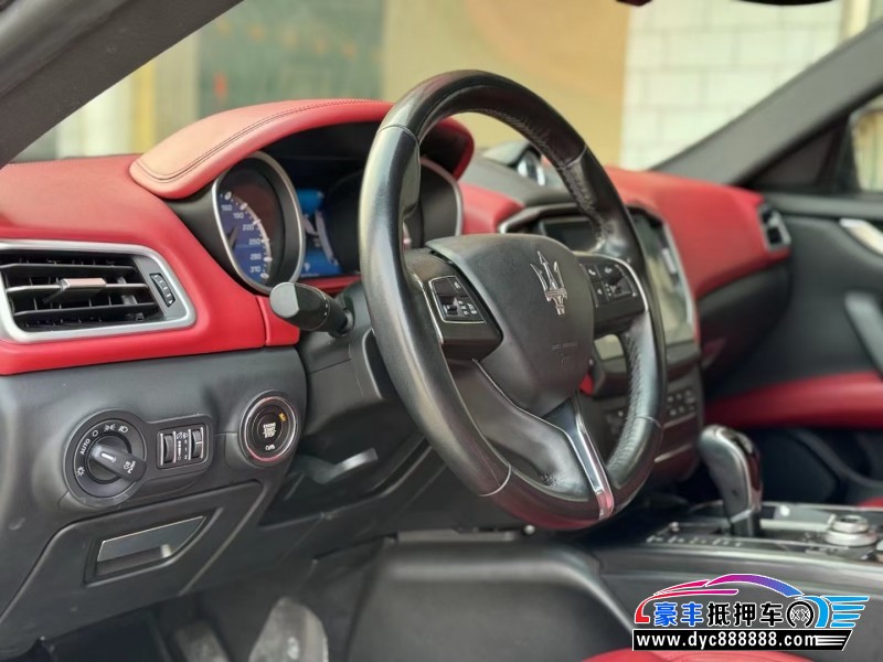 17年玛莎拉蒂Ghibli轿车抵押车出售