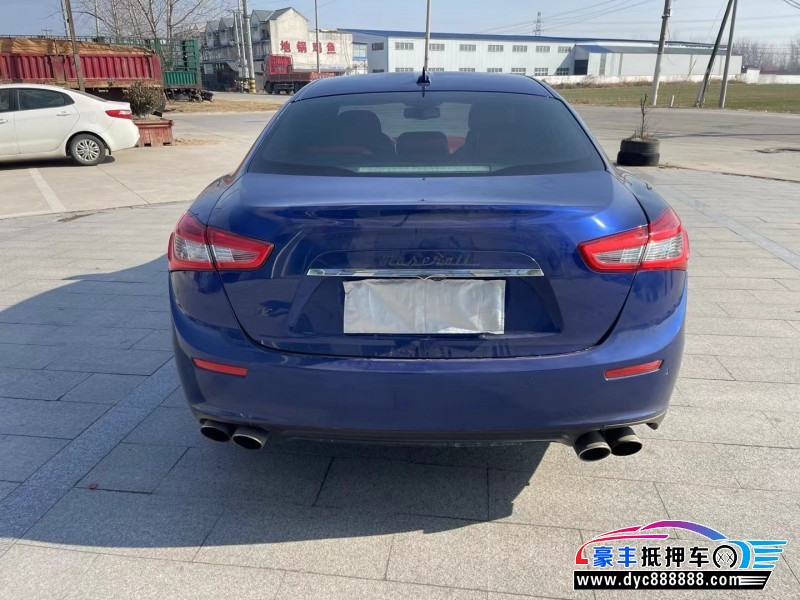 16年玛莎拉蒂Ghibli轿车抵押车出售