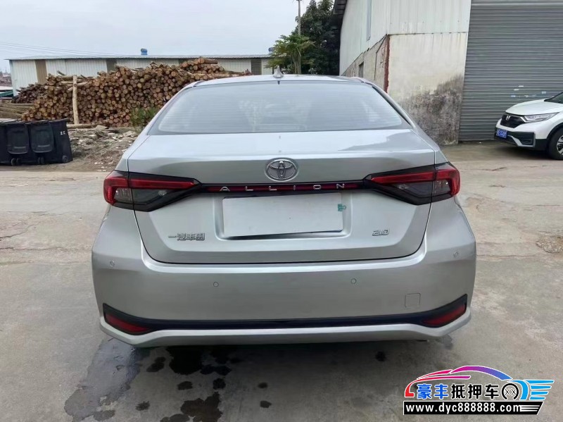 21年丰田亚洲狮轿车抵押车出售