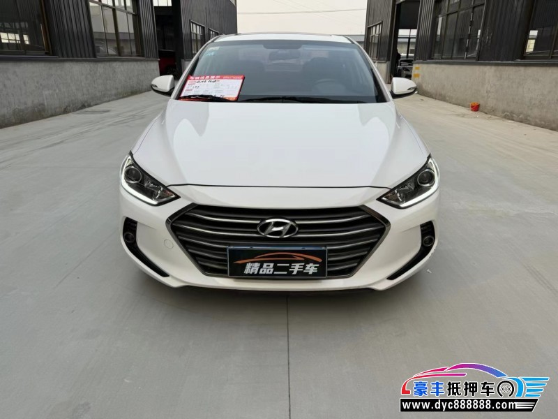 18年现代领动轿车抵押车出售