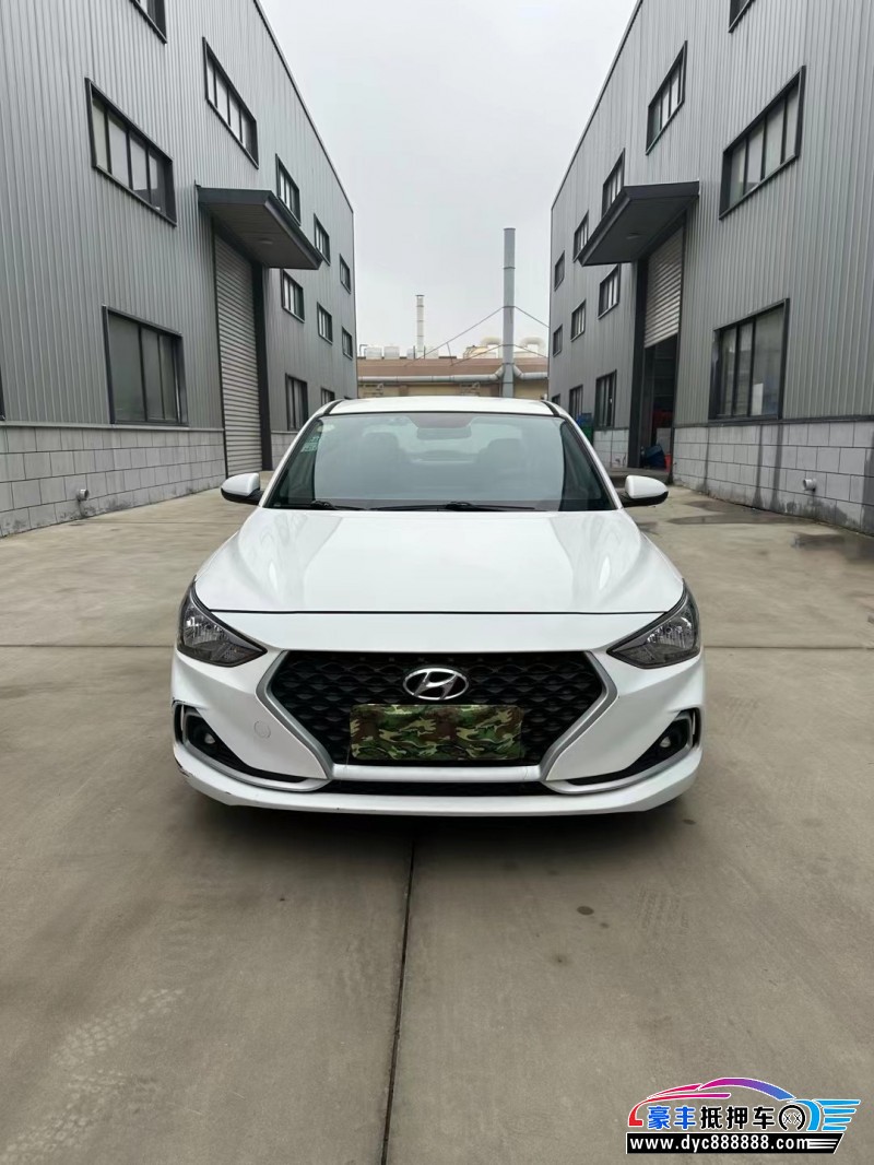 19年现代悦动轿车抵押车出售