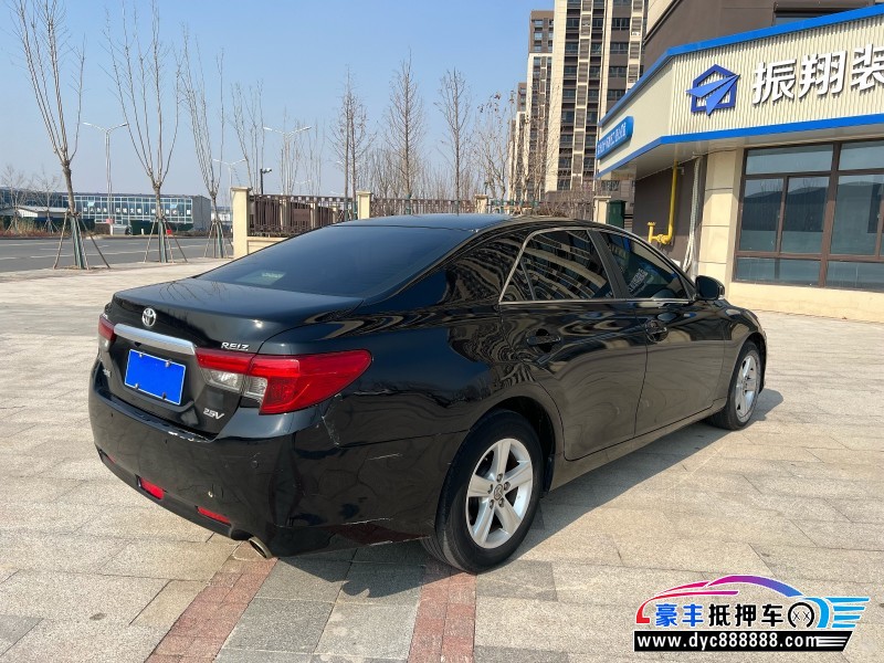 16年丰田锐志轿车抵押车出售