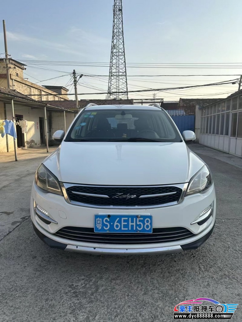 16年众泰大迈X5轿车抵押车出售