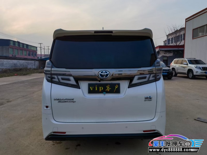 20年丰田威尔法MPV抵押车出售