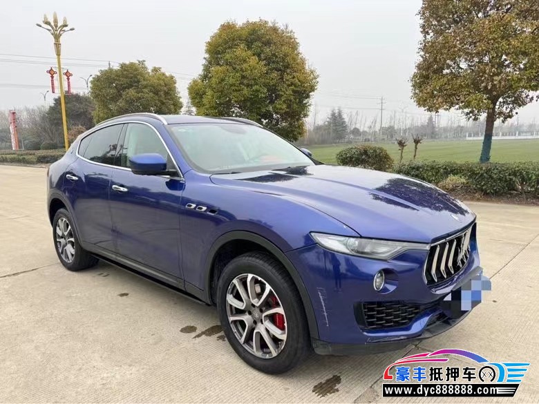 17年玛莎拉蒂莱万特轿车抵押车出售