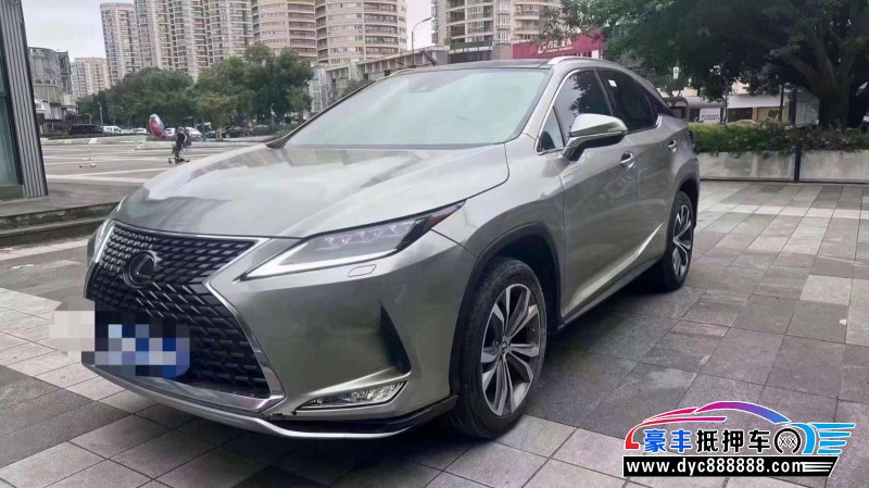 20年雷克萨斯RX轿车抵押车出售