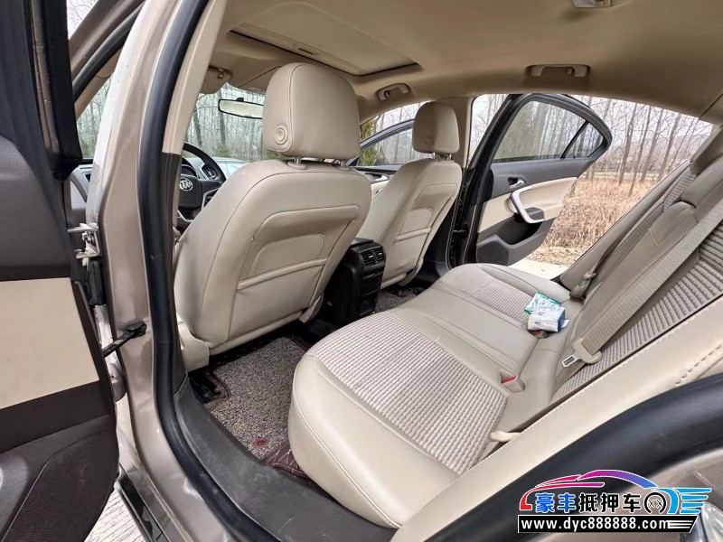 17年别克君威轿车抵押车出售