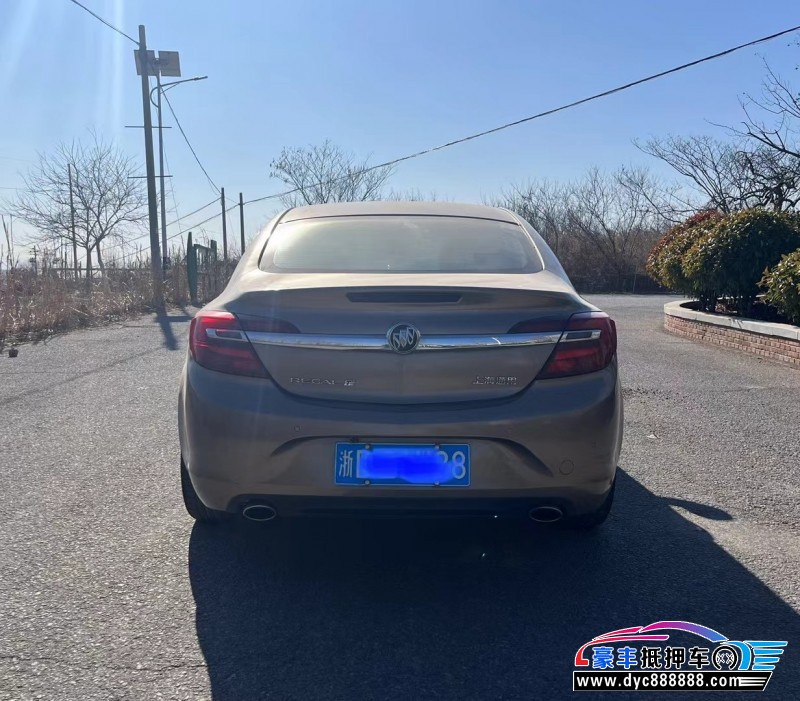 16年别克君威轿车抵押车出售