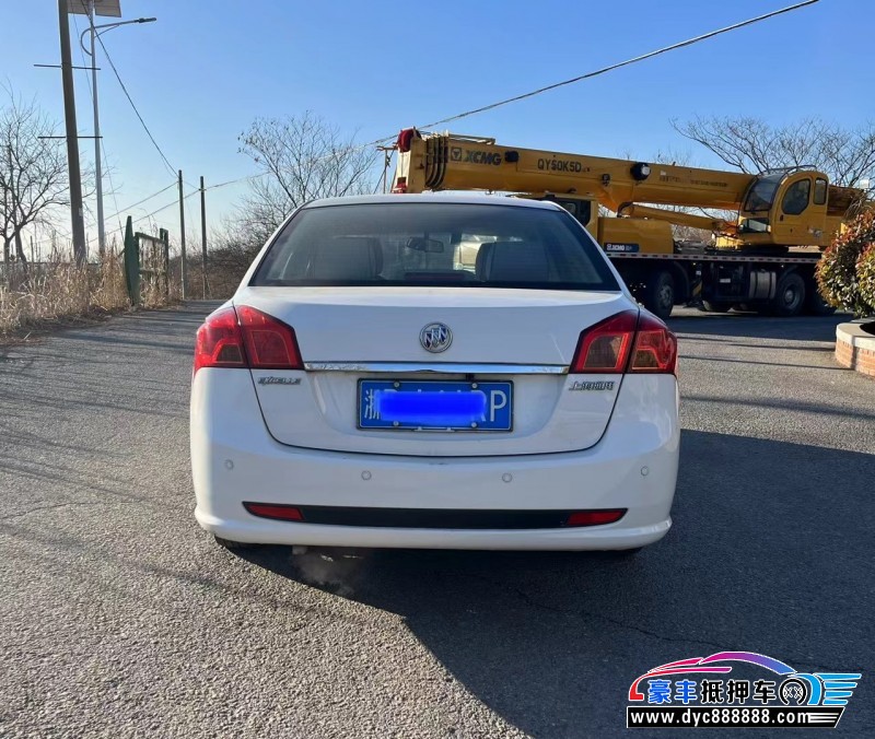 16年别克凯越轿车抵押车出售