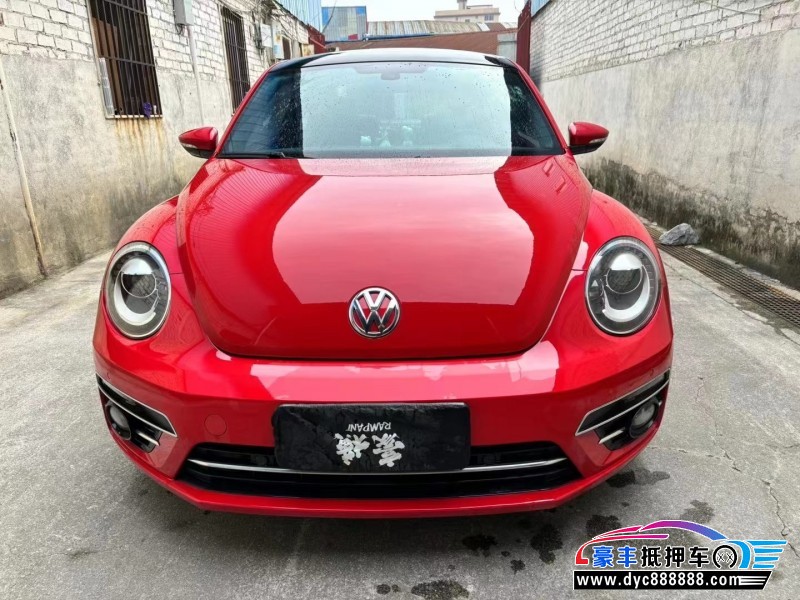 18年大众甲壳虫轿车抵押车出售