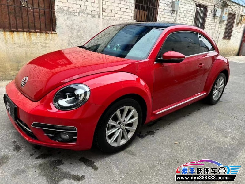 18年大众甲壳虫轿车抵押车出售