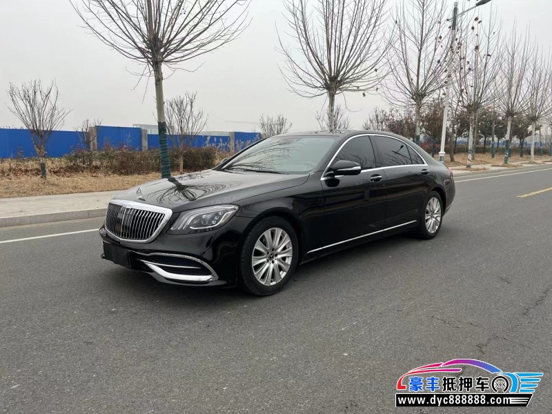 19年奔驰S轿车抵押车出售