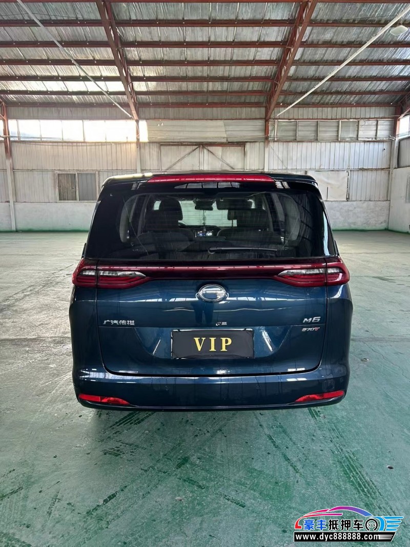 22年传祺m6轿车抵押车出售