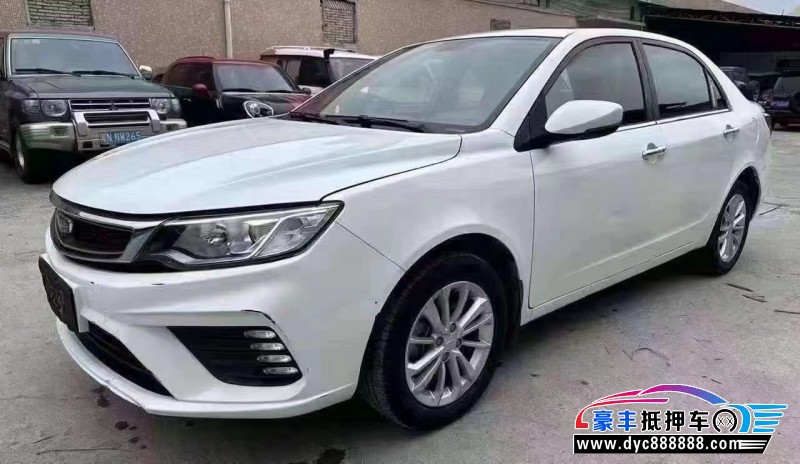 20年吉利远景轿车抵押车出售