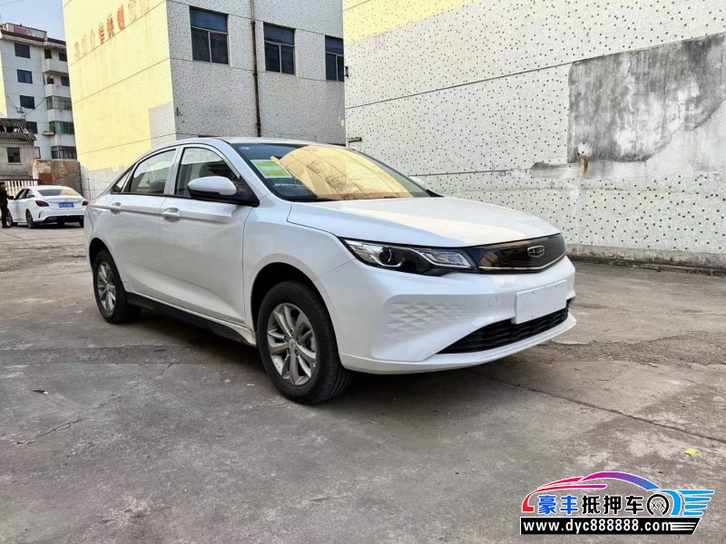 24年吉利帝豪轿车抵押车出售