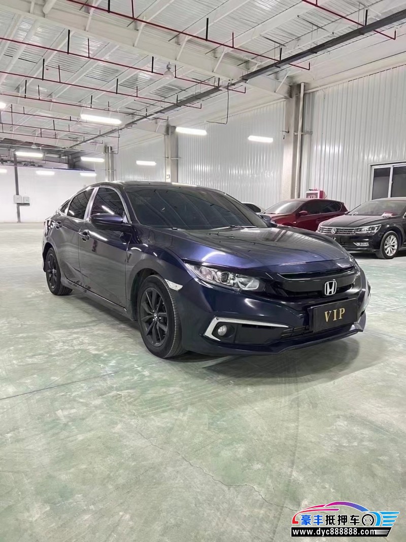 22年本田思域轿车抵押车出售