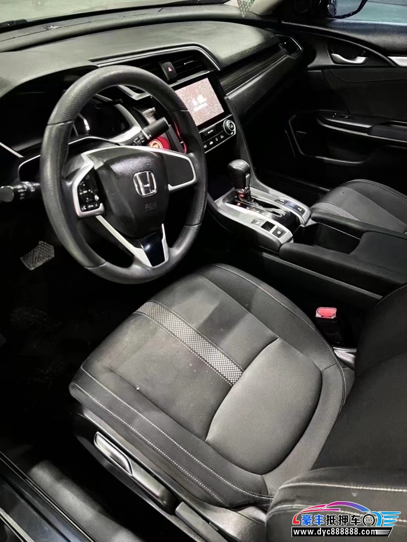 22年本田思域轿车抵押车出售