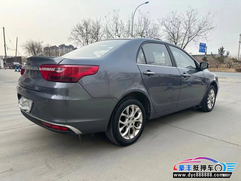 18年吉利远景轿车抵押车出售