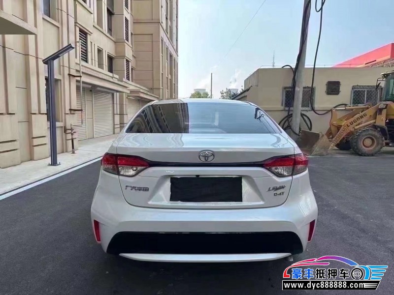 21年丰田雷凌轿车抵押车出售