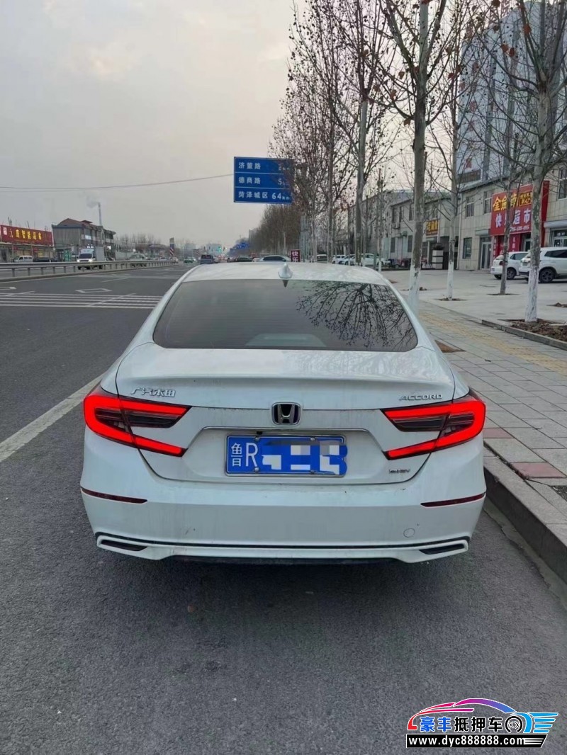 22年本田雅阁轿车抵押车出售