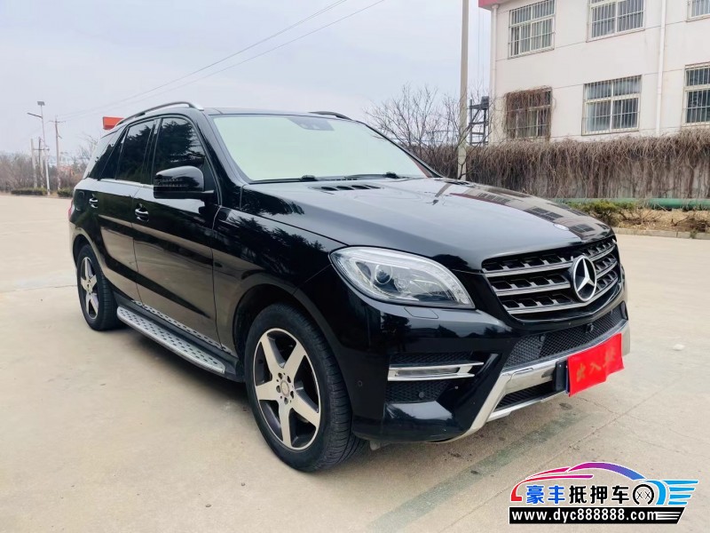 14年奔驰ML轿车抵押车出售